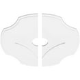 thumbnail image 2 of 32"OD x 5"ID x 11"C x 1"P Percival Architectural Grade PVC Contemporary Ceiling Medallion, Two Piece, 2 of 11