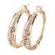 thumbnail image 5 of Pendientes de aro grandes, joyería del día de San Valentín, regalos simples para el día de San Valentín para ella, pendientes grandes de aro con dijes Oro Yinane Aretes de aro, 5 of 8