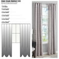 thumbnail image 4 of Mainstays Room Darkening Jacquard Panel Pair Curtain, Burgundy, 37'' W x 84'' L, 4 of 6