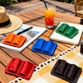 thumbnail image 5 of Oliegs Porte-Stylo Double Rétro en PU pour Voyage, Prise pour Cahier, Capuchon de Stylo en Acier Inoxydable, Support de Rangement pour Stylo Anti-Perte, 5 of 5