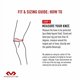 thumbnail image 5 of Mangas de compresión McDavid Hex Knee con protección acolchada, 5 of 5