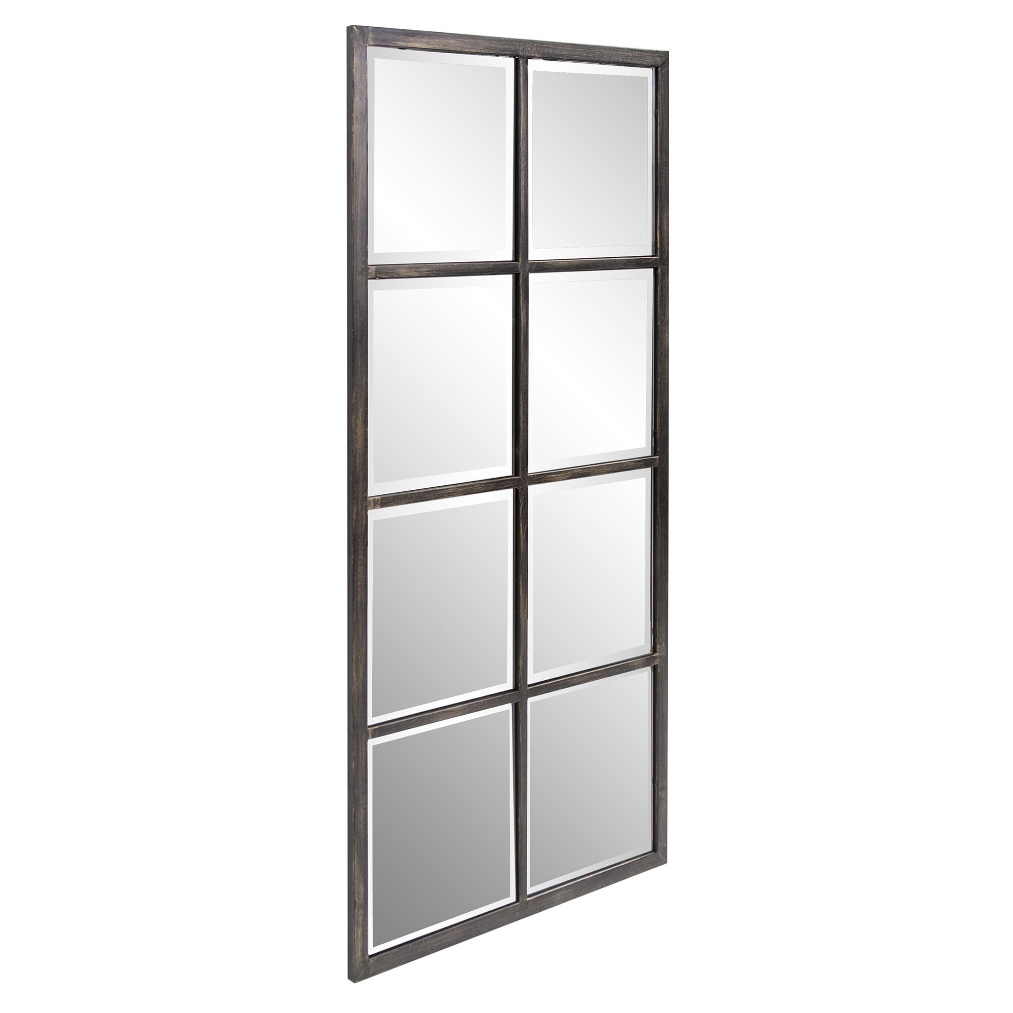 Tyler Dillon Bronze Metal Framed Atrium Wall Mirror - 24 in. by 48 in.