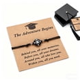 thumbnail image 1 of Weloille Graduation Commemorative Gift Set - Includes Bracelet, Card & Gift Box, Exquisite Design Meaningful Souvenir, Elegant Stylish Graduation Present for Friends, Family, Classmates, 1 of 5