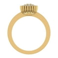 thumbnail image 3 of 18K Gold Fashion Stacking Ring Cluster Diamond Bands 0.21 Carat Total Weight (G,VS), 3 of 5