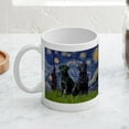 thumbnail image 3 of CafePress - Starry Night & Black Labrador Mug - 11 oz Ceramic Mug - Novelty Coffee Tea Cup, 3 of 3