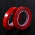 thumbnail image 3 of 3Meters/Roll New For Car Phone Tablet LCD Screen Glass Strong Self Adhesive 6-50mm Width Acrylic PET Red Film Fixed Pasted Tapes Double Sided Tape Sticker Tape 8MM, 3 of 8