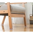 thumbnail image 4 of Cubiertas cuadradas para patas de muebles, tapas de policloruro de vinilo de silicona espesada para patas de silla para uso en interiores y exteriores, protección antirayaduras para pisos de madera,, 4 of 5