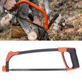 thumbnail image 1 of Hack Saw Frame, Ergonomic Hacksaw Frame Aluminum Alloy Adjustable Tension Rubber Front Handle  For Wood, 1 of 8