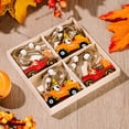 thumbnail image 2 of 12pcs Wooden Gnome Ornaments for Autumn and Thanksgiving Decoration, 2 of 8