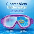 thumbnail image 4 of 2 Pack Goggles for Kids Toddler 3-15, Anti Fog No Leak Clear Swim Goggles for Boys Girls Pool Beach Swimming, 4 of 10