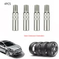 thumbnail image 3 of Riwesomey Paquete de 4 extensores de válvula de rueda de neumático de coche, vástago de Metal, camión, automóvil, extensión de llanta de Vehículos, repuestos y accesorios Mis, 3 of 6