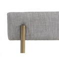 thumbnail image 7 of Sunpan Seneca 19.5" Fabric Dining Chair in Antique Brass-Gray (Set of 2), 7 of 7