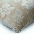 thumbnail image 3 of Pillow Cover, Pillow Cover Ivory & Beige Cushion Cover 14 x 14 Pillow Cover Silk Jacquard Floral Sofa, Bed Pillows, Beige Pillow Cover 14x14 inch (35x35 cm) - Floral Lady, 3 of 5