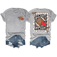 thumbnail image 6 of Football Game Day Shirt Game Day Coquette T-Shirt, 6 of 7