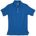 thumbnail image 2 of French Toast School Uniform Unisex Short Sleeve Pique Polo Shirt 31958-20 (Royal Blue), 2 of 3