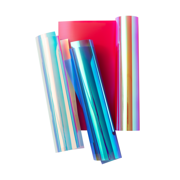 Cricut Joy Xtra™ Smart Iron-On™ Vinyl Holographic Matless Heat Transfer Vinyl, Sampler (3 ct), 9.5 x 12