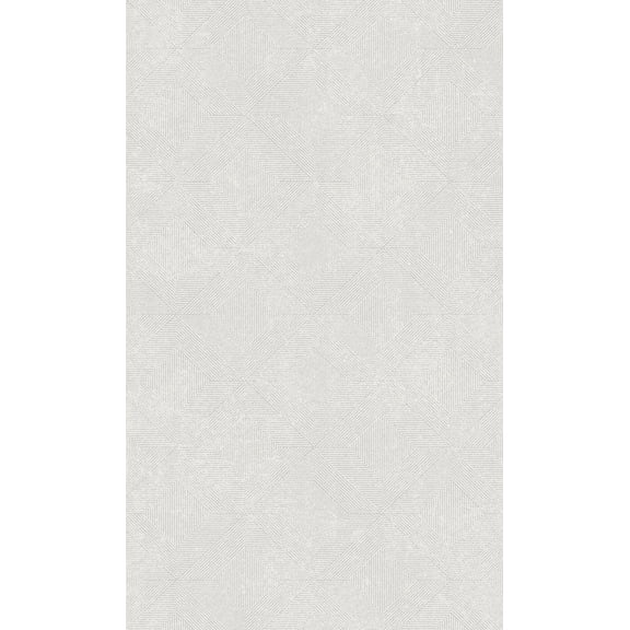 Light Grey Soft Diamond Geometric Printed Non-Woven Non-Pasted Textured Wallpaper 57 Sq. Ft.