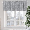 thumbnail image 6 of Lavender Paisley Valances for Windows Abstract Vintage Floral Traditional Ethnic Leaf Valance Curtains Rod Pocket Bathroom Small Window Treatments for Kitchen Living Room Bedroom, 54"x18", 6 of 7