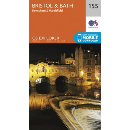 - OS Explorer Map (155) Bristol and Bath (Map)