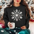 thumbnail image 5 of Neewe Christmas Sweatshirt for Women Crewneck Lightweight Long Sleeve Shirt Xmas Holiday Party Pullover Sweater Tops, 5 of 8