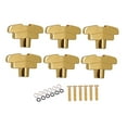 thumbnail image 1 of 6x Afinadores de Botones de Clavija de guitarra Sunnimix dorado, 1 of 8