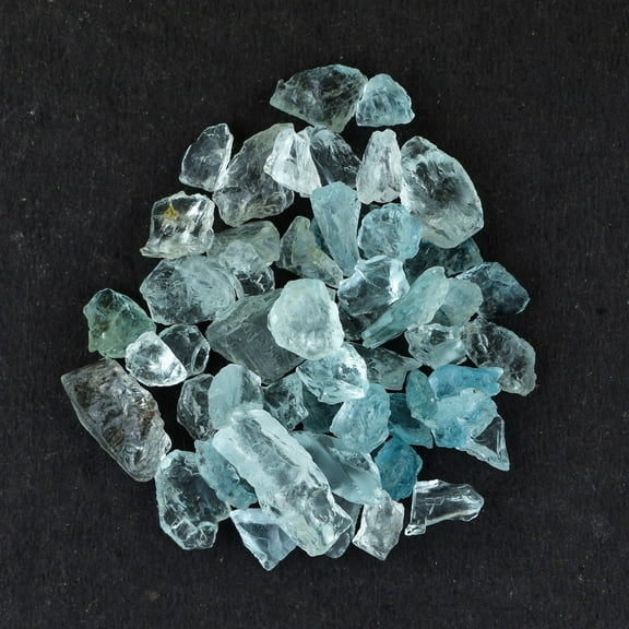 150 Carats Natural Raw Aquamarine Rough Rock Crystal Gemstone, Chakra Healing Energy Birthstone Crystal for Jewelry Making Supplies, Gift for her, DIY Crafts, Wholesale Bulk "Good Luck" Stone pack