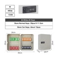 thumbnail image 2 of Key Safe Box New Multi Keys Storage Box Password Spare Car Keys Storage Organizer Box for Home Office Factory Store Use ,Your Exclusive Wealth Manager, 2 of 7