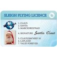 thumbnail image 1 of Santa Lost Flying Licence, Santa Driver's License, Plastic Santa Claus Father Driving Licence Style（Style 2）, 1 of 8