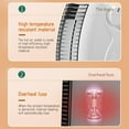thumbnail image 4 of RFUGUG Home Heater, Desktop Warm Air Fan, Office Electric Space Heater, Compact Personal Heating for Cozy Warmth at Home or Work, 4 of 6