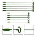 thumbnail image 4 of Plants Support Stake Fiberglass Garden Single Stem Support Ring for Plant Flower, 4 of 6