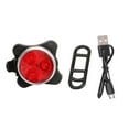 thumbnail image 3 of 2xLED Perro Collar Luz Linterna Impermeable Para Ciclismo Collar Arnés Correa Rojo, 3 of 8