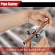 thumbnail image 4 of Cortador De Tubos Con Trinquete, Cortador De PVC Con Trinquete, Preciso, Conveniente Y Liviano Para Tubos De Metal Blando, 4 of 7