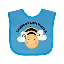 Inktastic Grandma's Little Honey Bee Boys or Girls Baby Bib