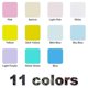 thumbnail image 3 of 11-Pcs Heat Transfer Vinyl Sheets 12x10 Inch - for Bohemian Color Collection for T-Shirts, Tote Bag, 3 of 5