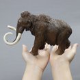 thumbnail image 3 of Gwong Juguete Figuras de elefantes Modelo Portátil Realista ABS Criaturas Realistas Mammoth Figurines para niños pequeños Gwong 30009247, 3 of 6