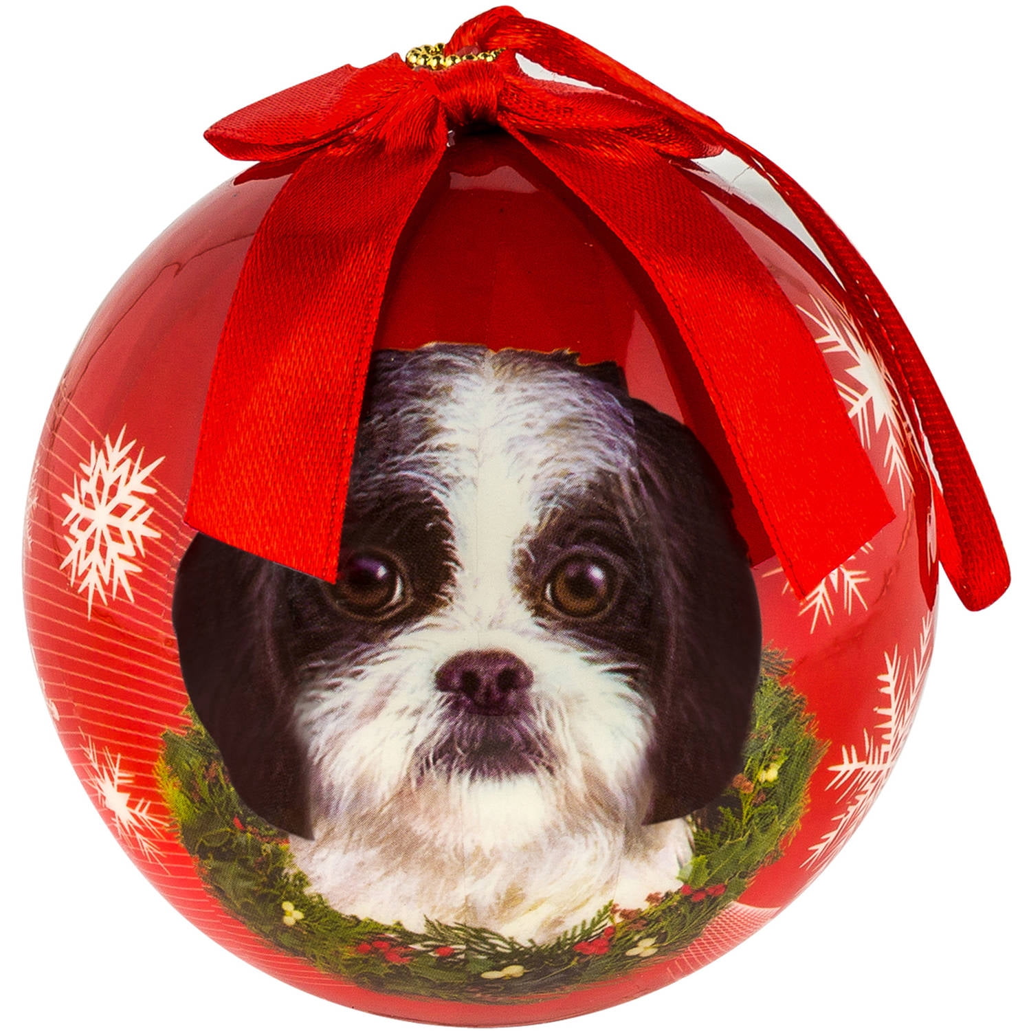 Dog Collection Decorative Shatterproof Christmas Ball Ornament