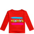 thumbnail image 1 of Camiseta de manga larga para niñas, ropa de primavera y otoño para niños, camisetas divertidas para niños, ropa para niñas pequeñas, trajes de 2 a 12 años, camiseta Kids4T Gao Jinjia LED, 1 of 2