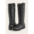 thumbnail image 2 of Frye Femmes MELISSA Semelle DOUBLE Bouton Cranté Noir/cire Cuir Bruni Plat, 2 of 5