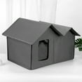 thumbnail image 6 of Waterproof Cat House Collapsible Pets Cave Bed Kitten Warm RestBed Dog Habitat Shelter Four Season Dog Kennel Pet Supply, 6 of 20