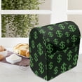 thumbnail image 4 of Money Lounger Chair Bag, Pixel Art Inspirations in Eighties Style Dollar Sign Banking Business, High Capacity Storage with Handle Container, Lounger Size, Dark Green Lime Green, by Ambesonne, 4 of 5
