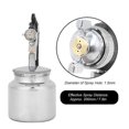 thumbnail image 3 of Pneumatic Spray Gun Paint Sprayer Tool Black Diamond Matte 1.5mm Lower Pot Diameter F‑75‑S, 3 of 4