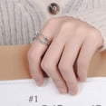 thumbnail image 3 of Anxiety Ring, Relieve Anxiety Stress, Rotating Ring, Retro Adjustable Ring, 3 of 3