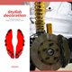 thumbnail image 4 of WASHWEPE 1Par Protector De Caliper Para De Disco En ABS Color Rojo Para Auto, 4 of 8