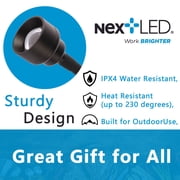 NextLED Ultimate BBQ Grill Light, 24 Inch Flexible Neck with a Strong Magnetic Base, Innovative Design Provides a Warm Even Light with Infinite Brightness Adjustability, Illuminates Grilling Surface