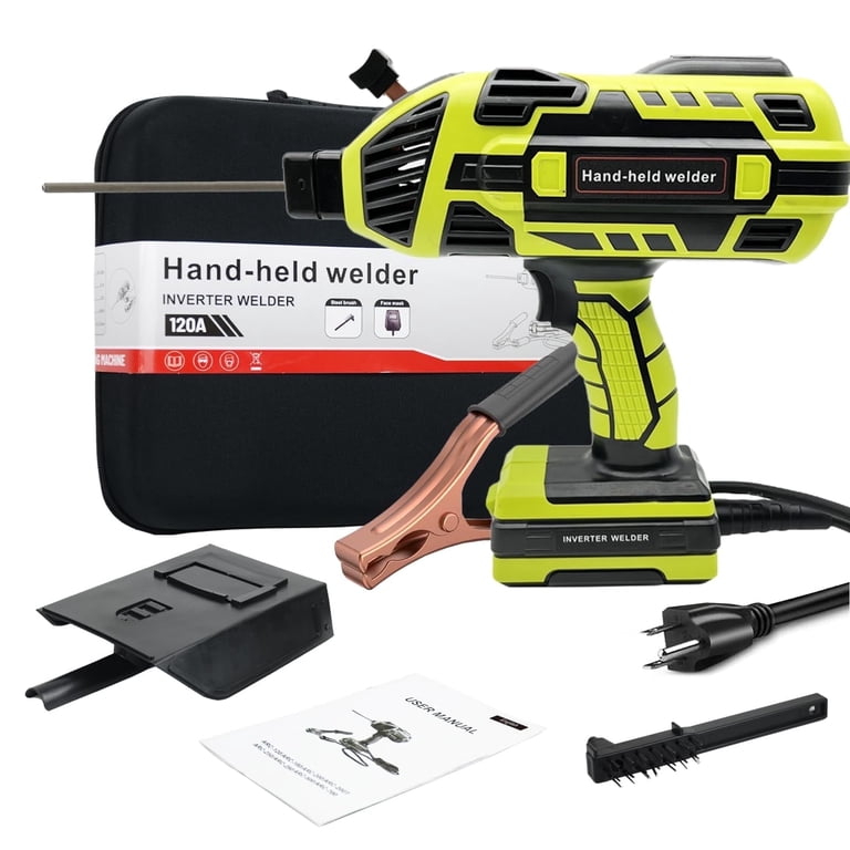 Plyisty Handschweißgerät, Tragbares ARC-Schweißgerät, mit IGBT-Wechselrichter und 6 Variablen Stromeinstellungen, Handschweißgerät für 3/32-1/8 Zoll Stabschweißgerät (EU-Stecker AC220V Plyisty Handschweißgerät, Tragbares ARC-Schweißgerät, mit IGBT-Wechselrichter und 6 Variablen Stromeinstellungen, Handschweißgerät für 3/32-1/8 Zoll Stabschweißgerät (EU-Stecker AC220V