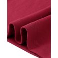 thumbnail image 5 of Agnes Orinda Women's Plus Size Tops Twist Knot V Neck Short Sleeve Summer Casual Blouses 4X Burgundy, 5 of 6