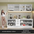 thumbnail image 5 of Cocina Integral Completa Modular Madesa Agata 240cm BB 02, 5 of 5