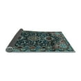 thumbnail image 2 of Ahgly Company Indoor Square Persian Light Blue Traditional Area Rugs, 5' Square, 2 of 4
