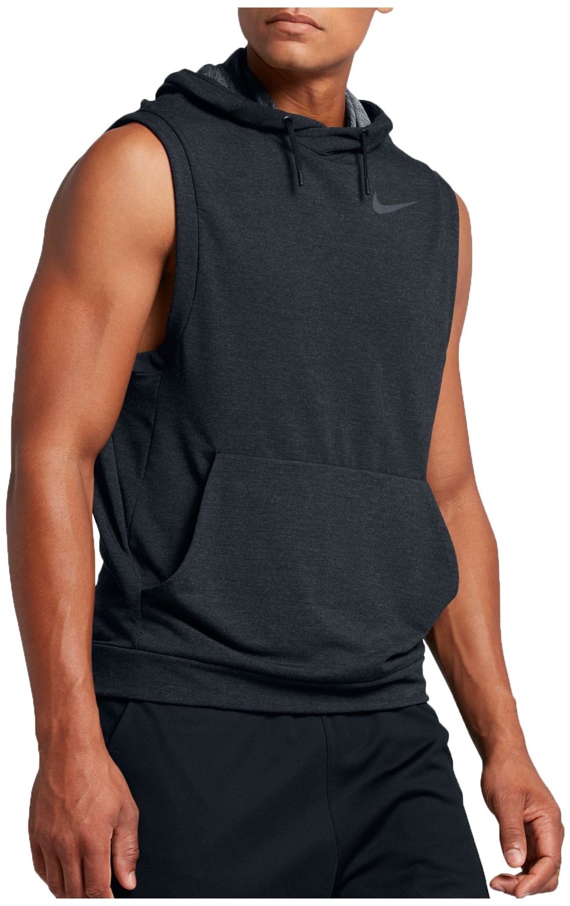 Nike Men's Dry Sleeveless Hoodie - Black - - Walmart.com