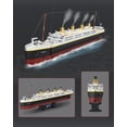 thumbnail image 3 of Juego de bloques de construcción DovoB Titanic 2022 Pieces con Instru, 3 of 8